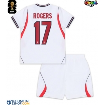 Otroški Nogometni dresi Anglija Morgan Rogers #17 Domači SP 2026 Kratek Rokav (+ Kratke hlače)